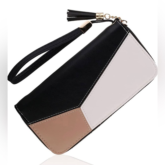 Brand New Large Multi Colored Wallet (Never been used) - Picture 1 of 2